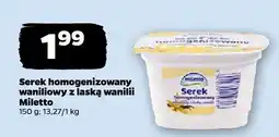 Netto Serek homogenizowany waniliowy z laską wanilii Miletto oferta
