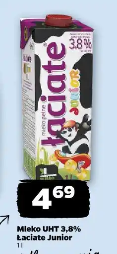 Netto Mleko UHT 3,8% Łaciate Junior oferta