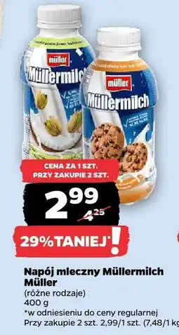 Netto Napój mleczny Müllermilch Müller oferta