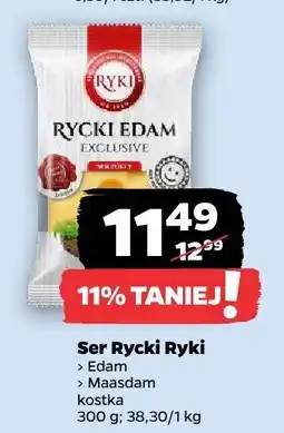 Netto Ser Rycki Ryki Edam Maasdam kostka oferta