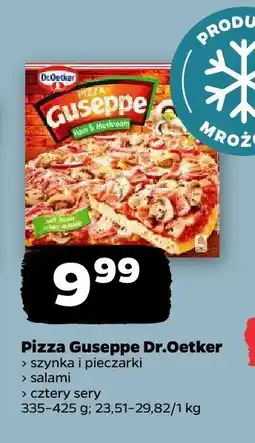 Netto Pizza Giuseppe Dr.Oetker szynka i pieczarki, salami, cztery sery oferta