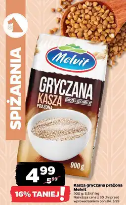 Netto Kasza gryczana prażona Melvit oferta
