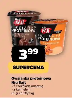 Netto Owsianka proteinowa Niu Bait z czekoladą mleczną, z karmelem oferta