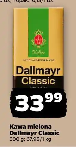 Netto Kawa mielona Dallmayr Classic oferta