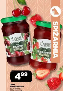Netto Dżem Słodkie Historie różne rodzaje oferta