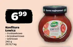 Netto Konfitura Łowicz truskawkowa, brzoskwiniowa, wiśniowa oferta
