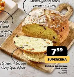 Netto Chlebek drożdżowy z bakaliami Netto oferta