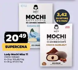 Netto Lody Mochi Miss Ti Banana Dr, Choco Hazelnut oferta