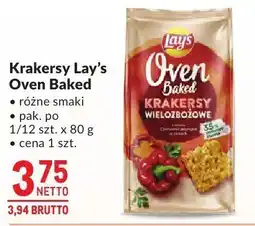 Makro Krakersy Lay's Oven Baked oferta