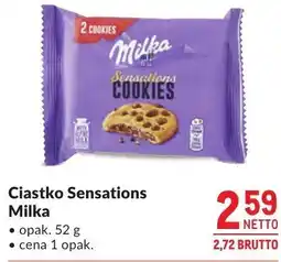 Makro Ciastko Sensations Milka oferta