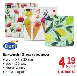 Makro Serwetki 3-warstwowe Duni oferta
