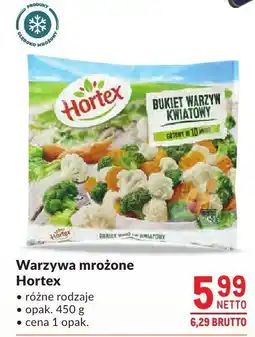 Makro Warzywa mrożone Hortex różne rodzaje oferta