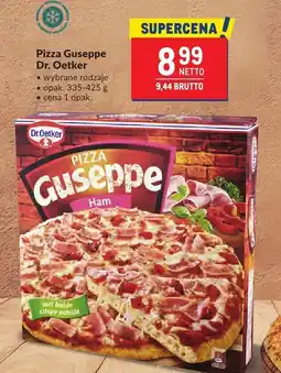 Makro Pizza Giuseppe Dr. Oetker różne rodzaje oferta