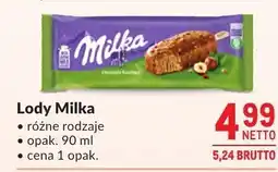 Makro Lody Milka różne rodzaje oferta