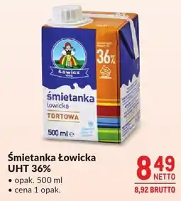 Makro Śmietanka UHT 36% Łowicka oferta