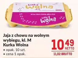 Makro Jajka z chowu na wolnym wybiegu Kurka Wolna oferta