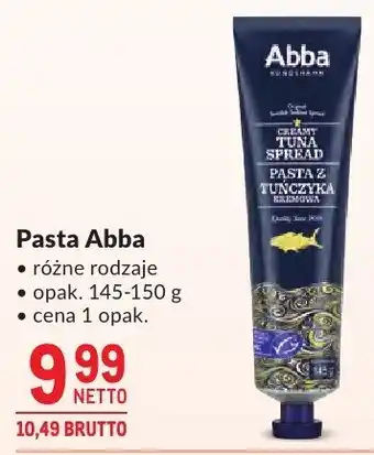 Makro Pasta Abba różne rodzaje oferta
