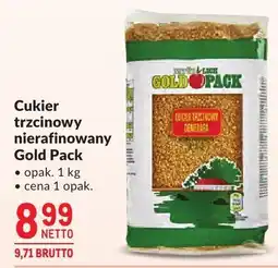 Makro Cukier trzcinowy nierafinowany Gold Pack oferta
