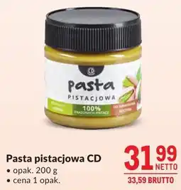 Makro Pasta pistacjowa CD oferta