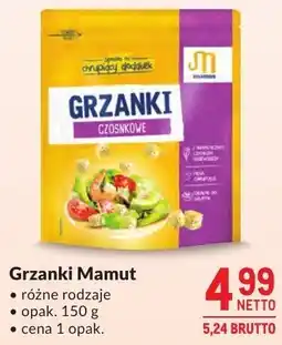 Makro Grzanki Mamut różne rodzaje oferta
