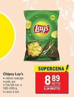 Makro Chipsy Lay's Green Onion oferta