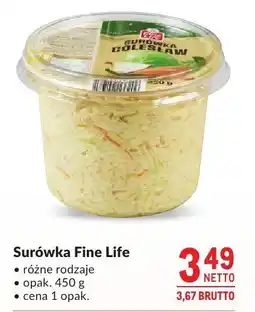 Makro Surówka Fine Life różne rodzaje oferta