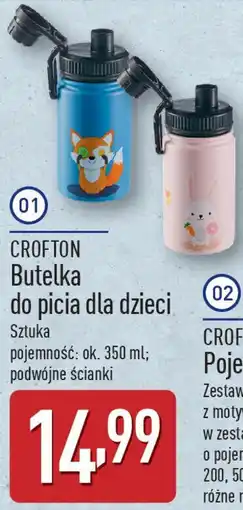 ALDI CROFTON Butelka do picia dla dzieci oferta