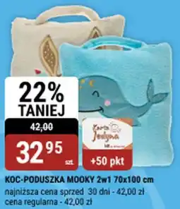 bi1 KOC-PODUSZKA MOOKY 2w1 70x100 cm oferta