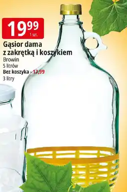 E.Leclerc Gąsior dama z zakrętką i koszykiem oferta