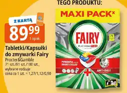 E.Leclerc Tabletki/Kapsułki do zmywarki Fairy oferta