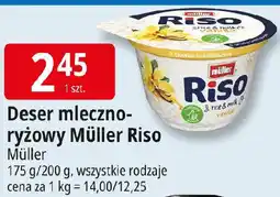 E.Leclerc Deser mleczno-ryżowy Müller Riso oferta