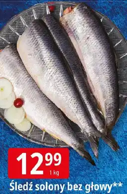 E.Leclerc Śledź solony bez głowy oferta