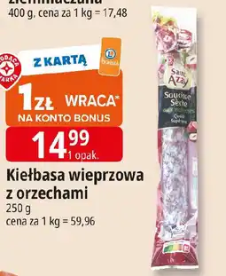 E.Leclerc Kiełbasa wieprzowa z orzechami oferta