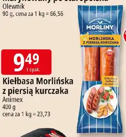 E.Leclerc Kiełbasa Morlińska z piersią kurczaka oferta