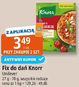 E.Leclerc Fix do dań Knorr Unilever oferta