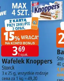 E.Leclerc Wafelek Knoppers oferta
