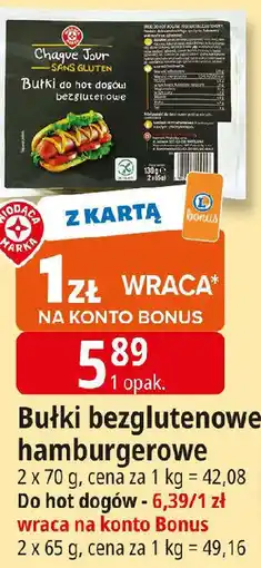 E.Leclerc Bułki bezglutenowe hamburgerowe oferta