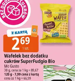 E.Leclerc Wafelek bez dodatku cukrów SuperFudgio Bio oferta
