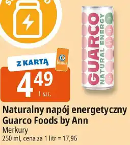 E.Leclerc Naturalny napój energetyczny Guarco Foods by Ann oferta