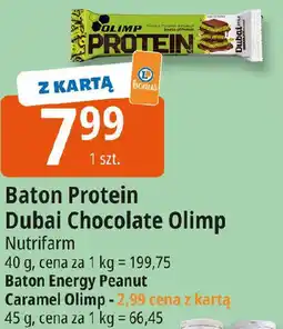 E.Leclerc Baton Energy Peanut Caramel Olimp oferta