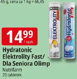 E.Leclerc Hydratonic Elektrolity Fast/ Dla Seniora Olimp oferta