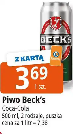E.Leclerc Piwo Beck's oferta