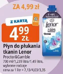 E.Leclerc Płyn do płukania tkanin Lenor oferta