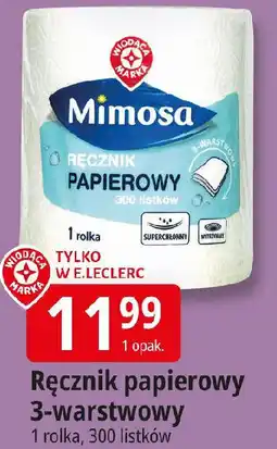 E.Leclerc Ręcznik papierowy 3-warstwowy oferta