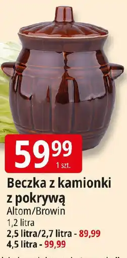 E.Leclerc Beczka z kamionki z pokrywą oferta