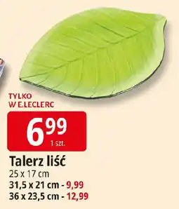 E.Leclerc Talerz liść oferta