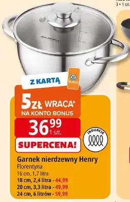E.Leclerc Garnek nierdzewny Henry oferta