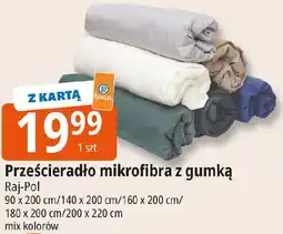 E.Leclerc Prześcieradło mikrofibra z gumką oferta