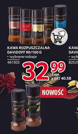 Selgros Kawa rozpuszczalna davidoff oferta