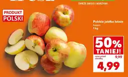 Kaufland Jabłka letnie Kaufland oferta